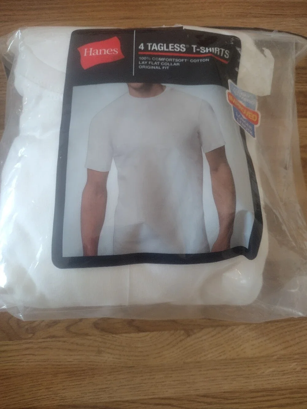 Lot of 12 Sz Medium Men's Crew Under Shirts (Hanes) (Fruit of the Loom) 4 packs
